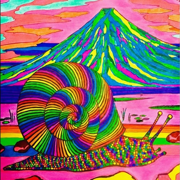 Other - Snail Psychedelic Art